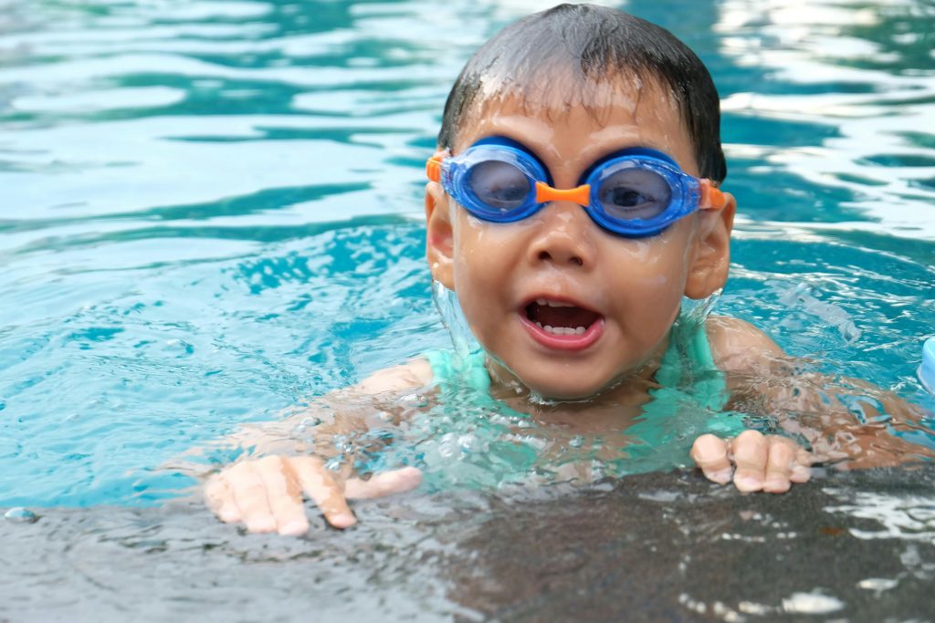 school with swimming pool in kolkata