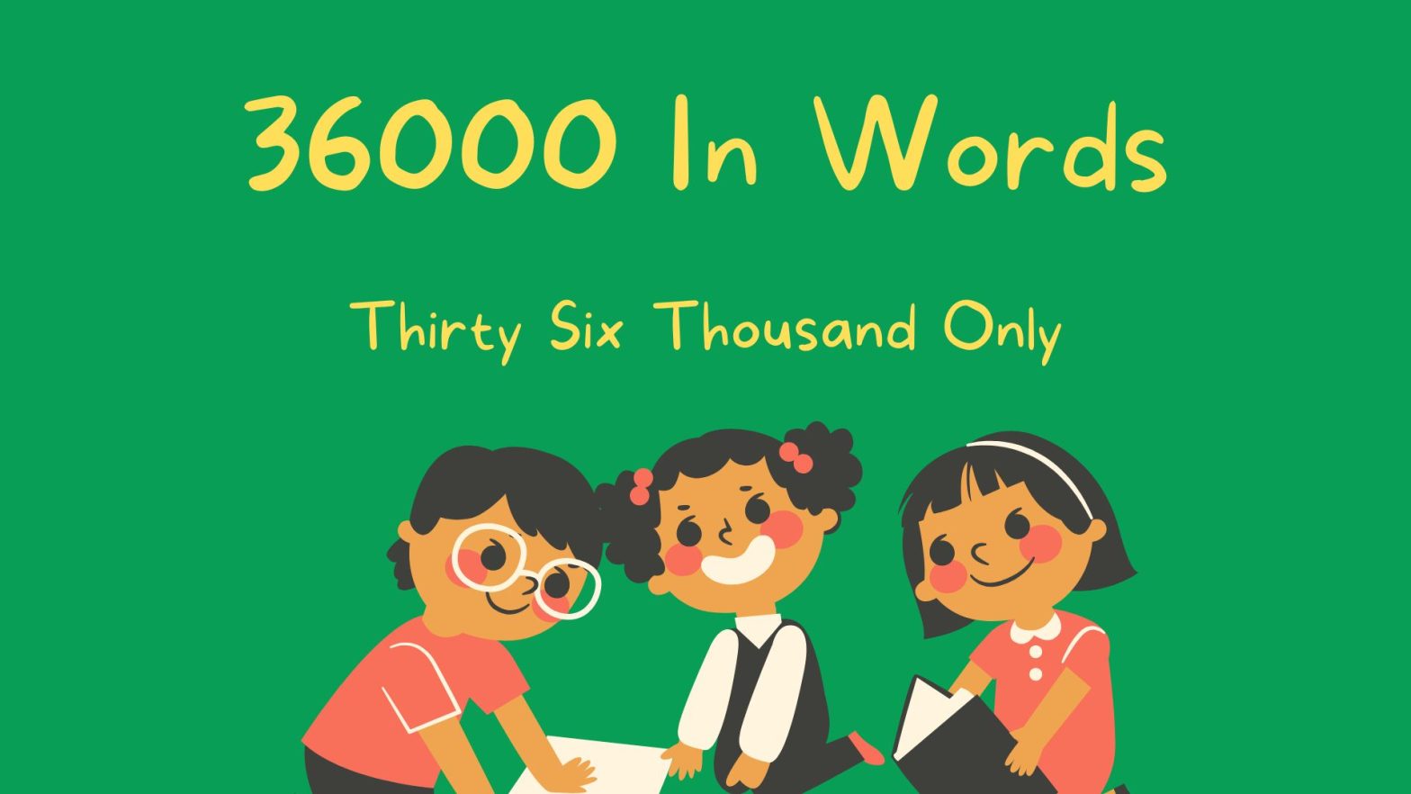 How To Write 36000 In Words?