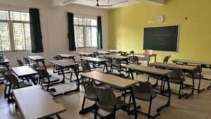 classroom at DWPS Barasat